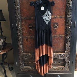 Vocal Embellished Fleur de lis High/Low Dress!!